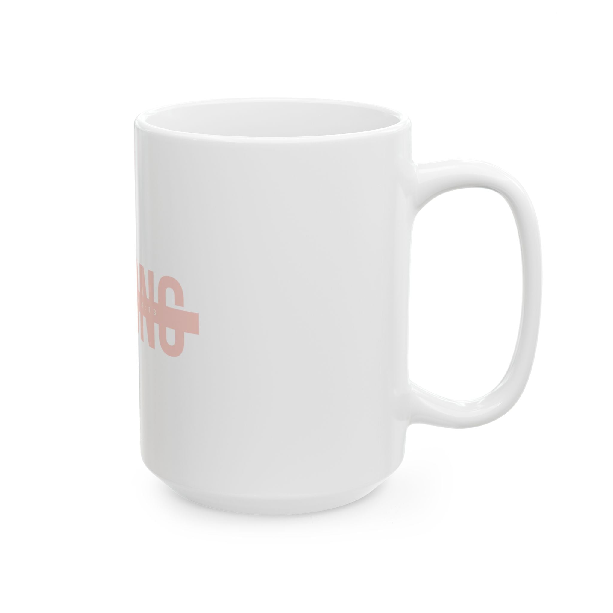 I Am Strong Ceramic Mug – Christian Scripture Coffee Cup (Philippians 4:13) | Faith Inspirational Mug (11oz/15oz)