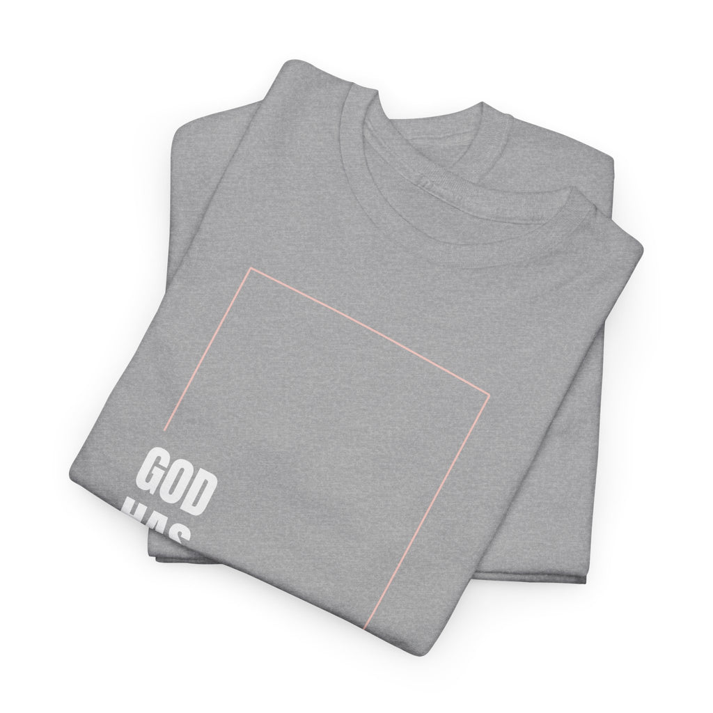 God Has Helped Me Christian T-Shirt – 2 Corinthians 6:2 Faith Tee | Unisex Heavy Cotton Shirt