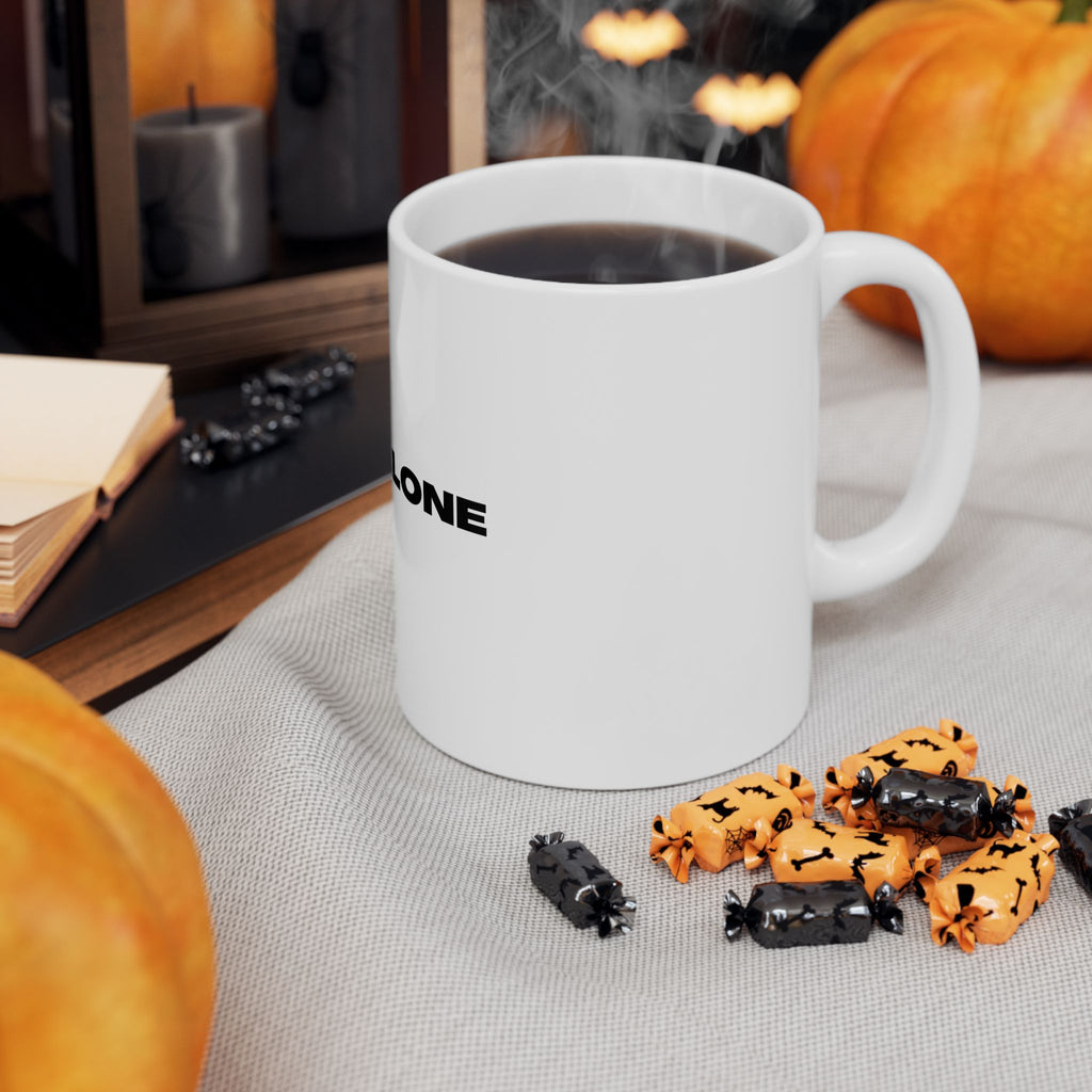 I Am Not Alone Mug – Isaiah 43:2 Christian Scripture Ceramic Coffee Cup | Faith-Inspired Mug (11oz / 15oz)