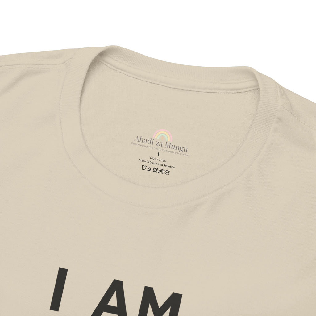 I Am Blessed Christian T-Shirt — Deuteronomy 28:11 Scripture Faith Tee