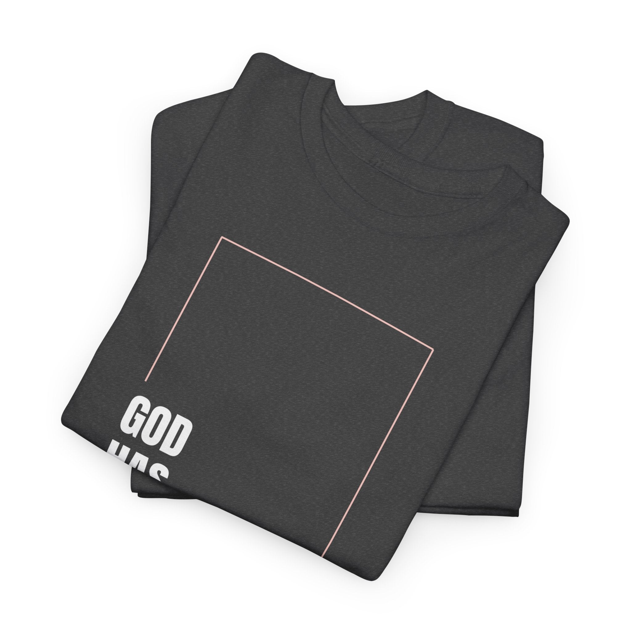 God Has Helped Me Christian T-Shirt – 2 Corinthians 6:2 Faith Tee | Unisex Heavy Cotton Shirt