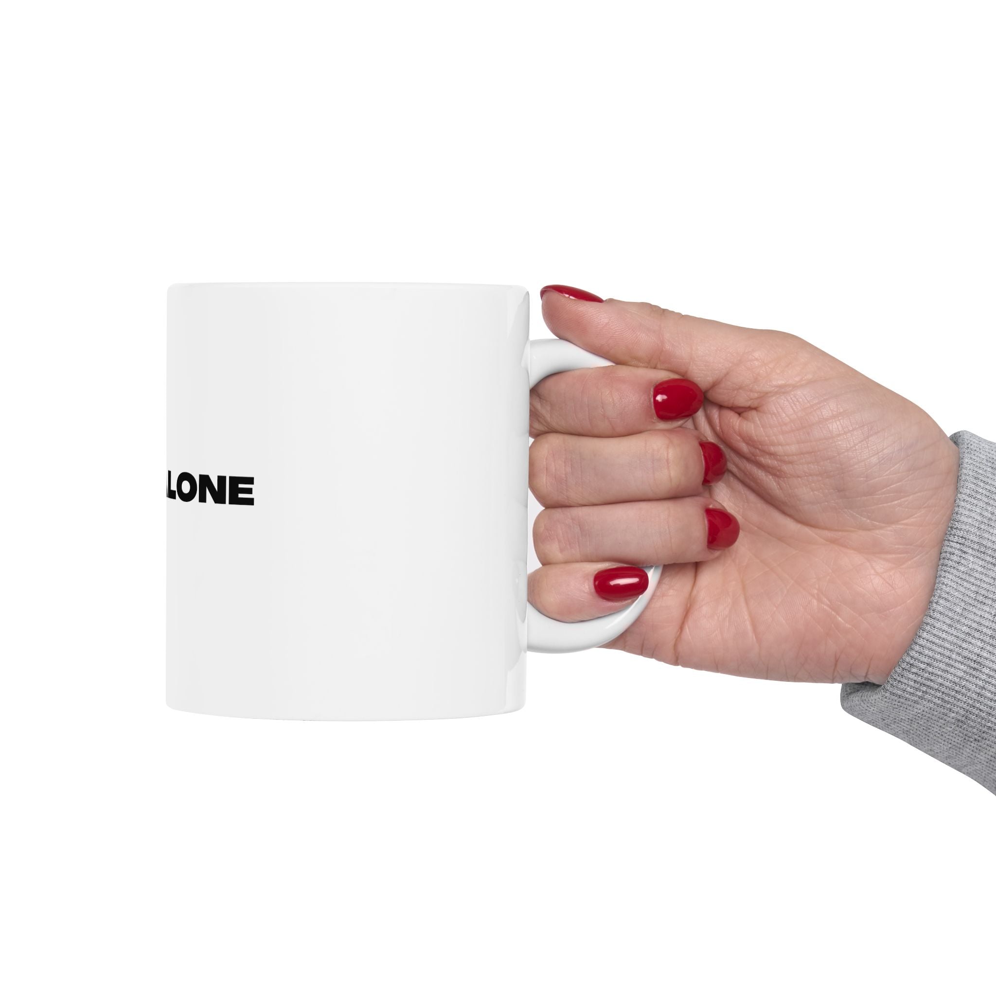 I Am Not Alone Mug – Isaiah 43:2 Christian Scripture Ceramic Coffee Cup | Faith-Inspired Mug (11oz / 15oz)