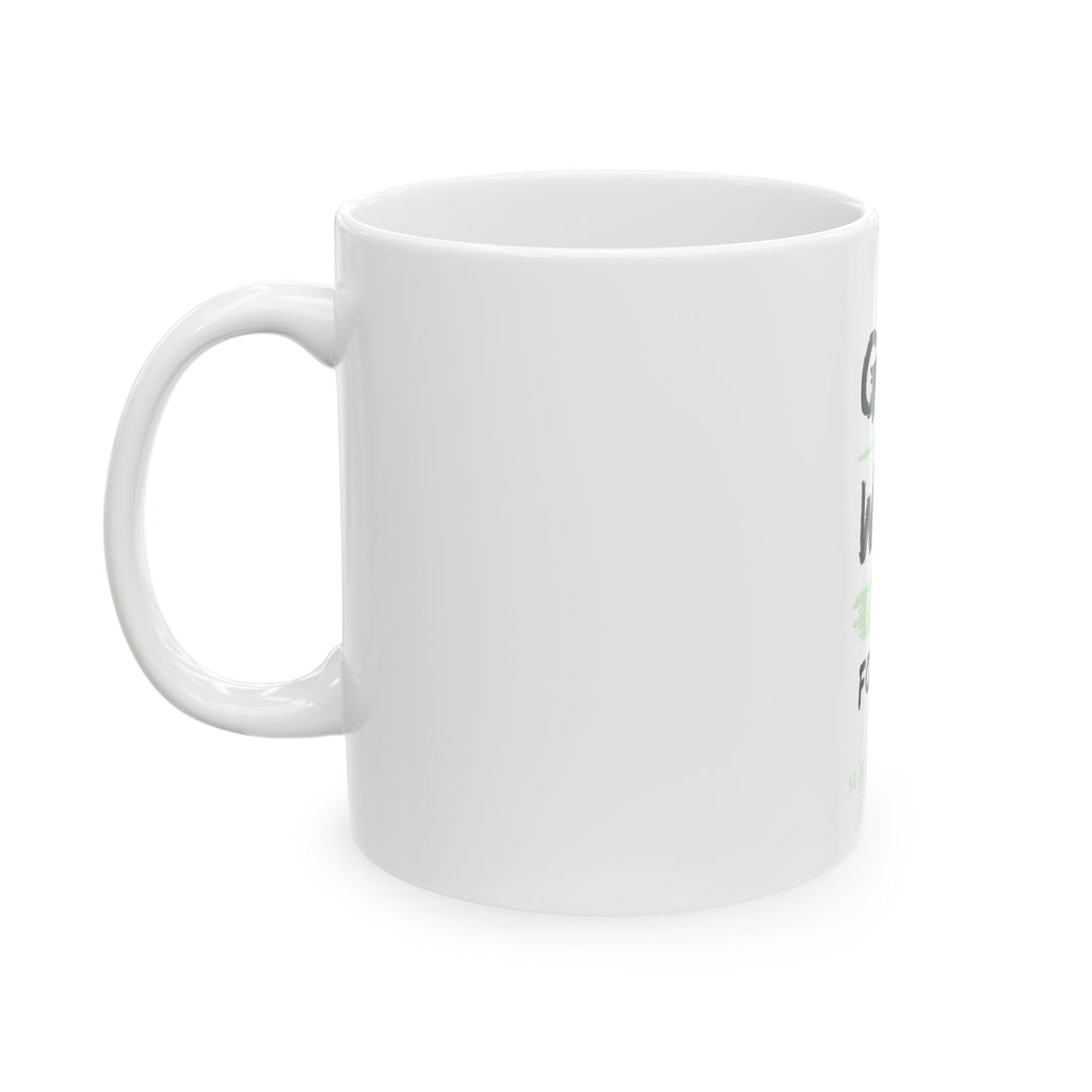 God Will Provide for Me Christian Mug – Mark 11:24 Faith Ceramic Coffee Cup (11oz & 15oz)