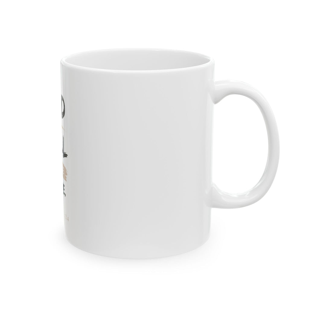God Will Provide for Me Christian Mug – Mark 11:24 Faith Ceramic Coffee Cup (11oz & 15oz)