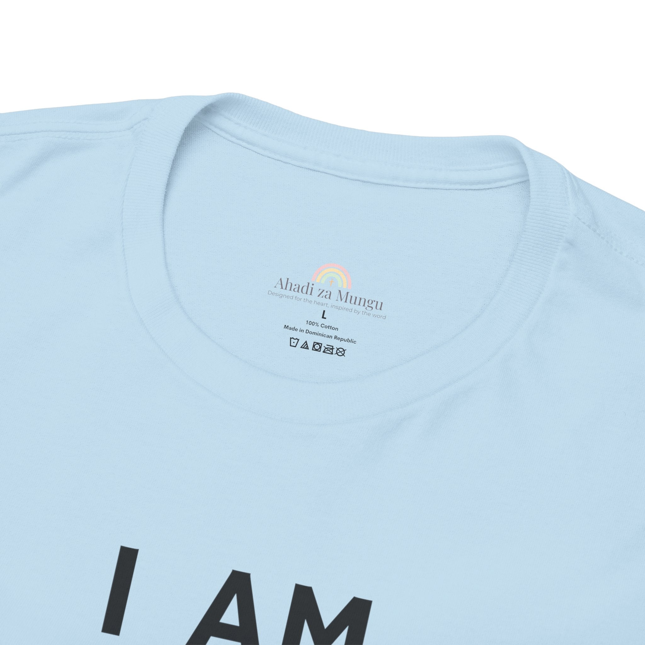 I Am Blessed Christian T-Shirt — Deuteronomy 28:11 Scripture Faith Tee