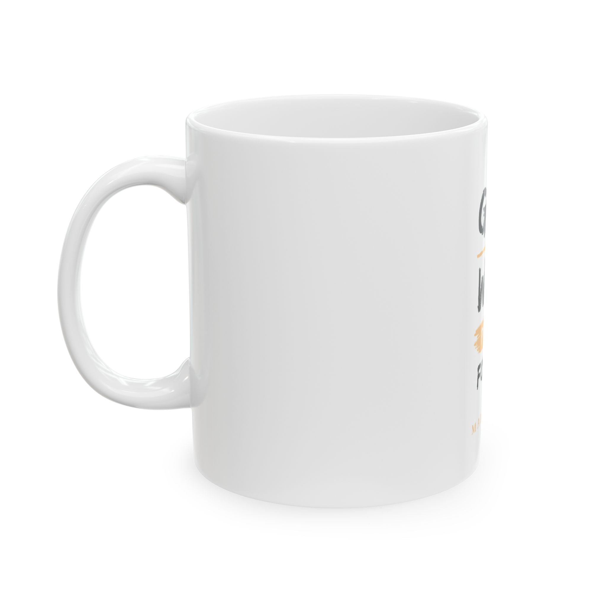 God Will Provide for Me Christian Mug – Mark 11:24 Faith Ceramic Coffee Cup (11oz & 15oz)