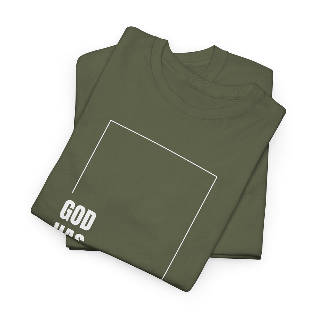 God Has Helped Me Christian T-Shirt – 2 Corinthians 6:2 Faith Tee | Unisex Heavy Cotton Shirt