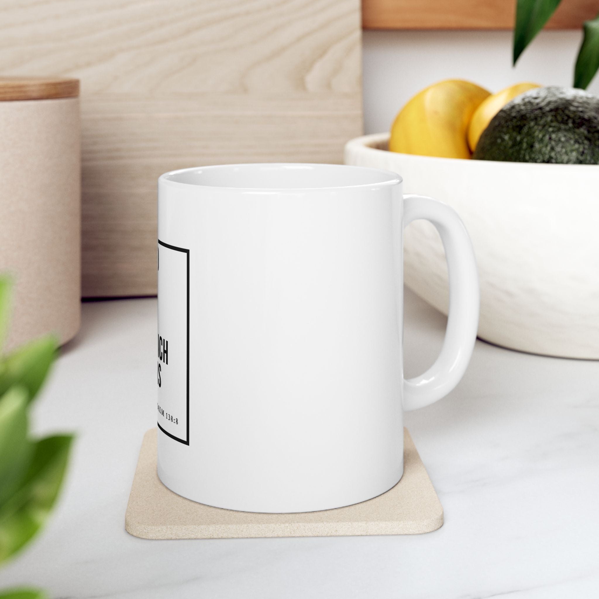 Psalm 138:8 Christian Coffee Mug — “The Lord Will Perfect That Which Concerns Me” Scripture Mug (11oz & 15oz)