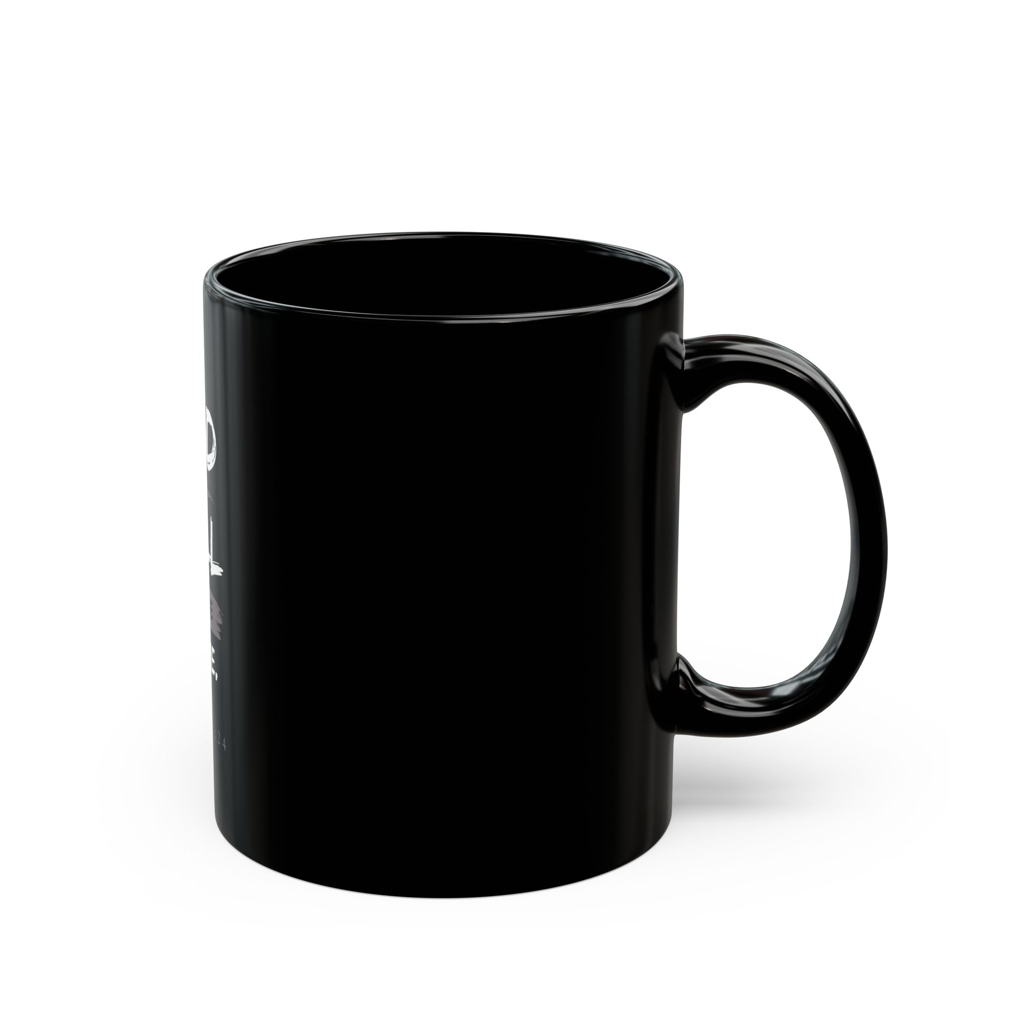 God Will Provide Christian Black Mug – Mark 11:24 Faith Coffee Cup (11oz & 15oz)