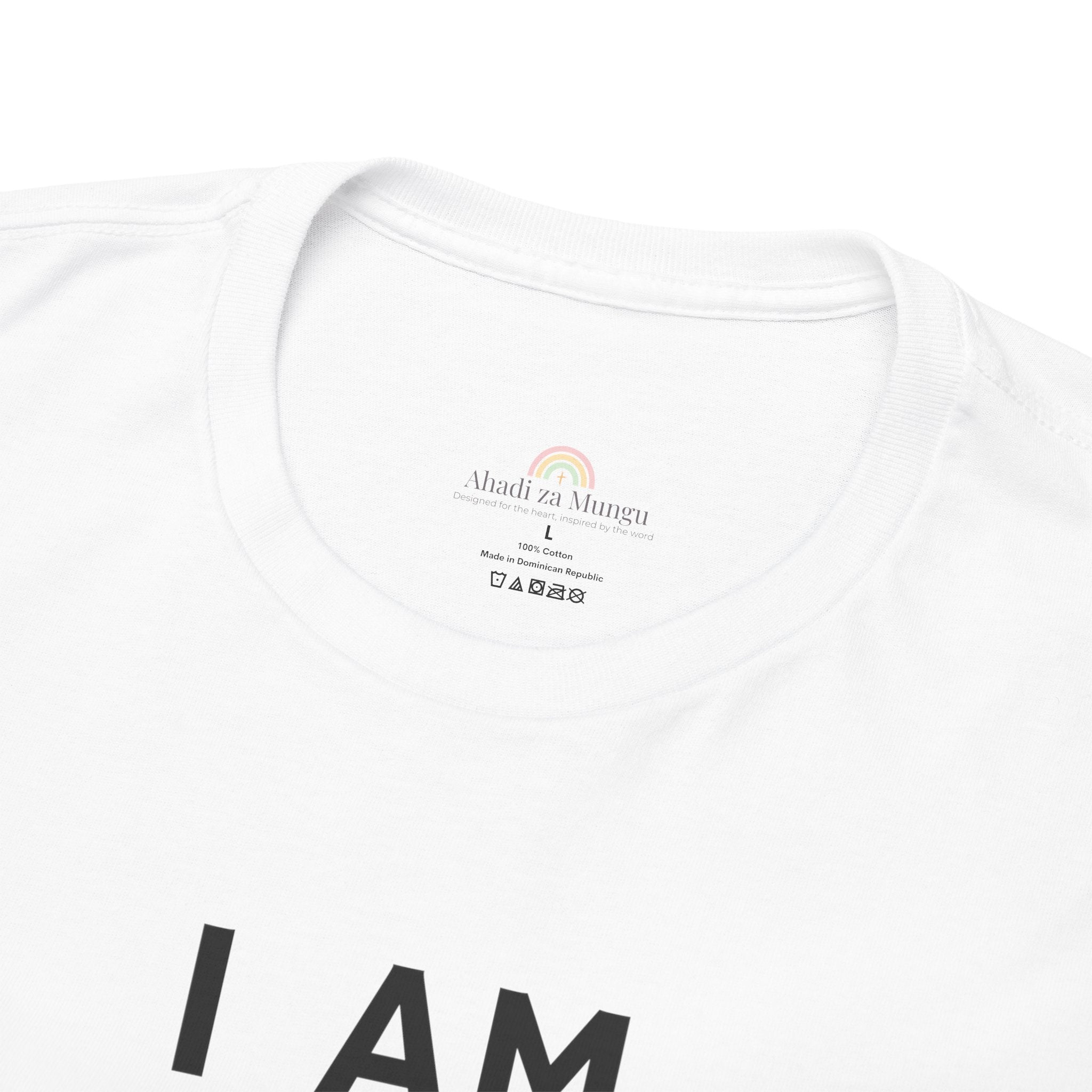I Am Blessed Christian T-Shirt — Deuteronomy 28:11 Scripture Faith Tee