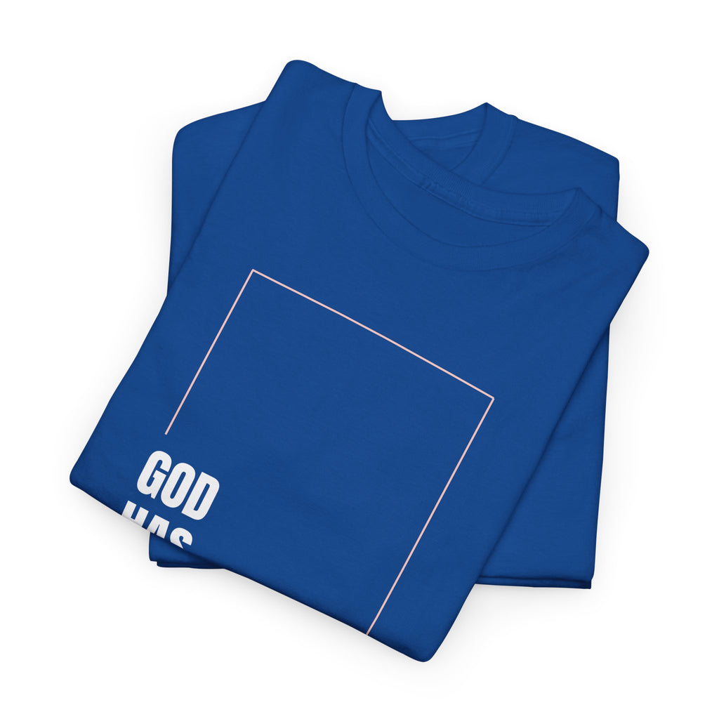 God Has Helped Me Christian T-Shirt – 2 Corinthians 6:2 Faith Tee | Unisex Heavy Cotton Shirt