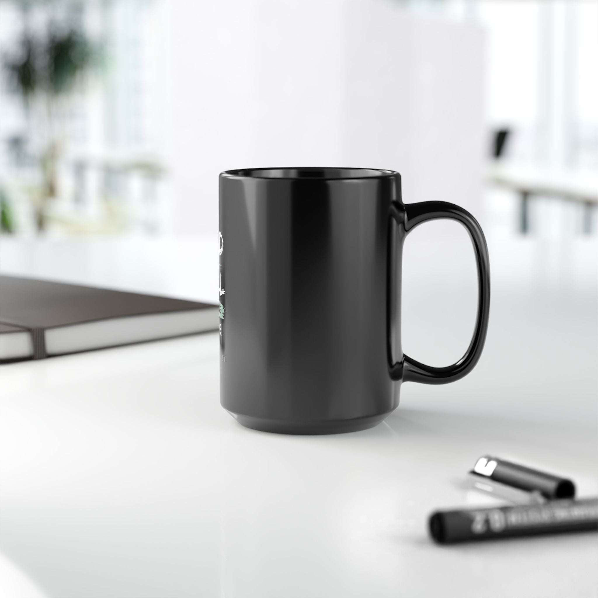 God Will Provide Christian Black Mug – Mark 11:24 Faith Coffee Cup (11oz & 15oz)