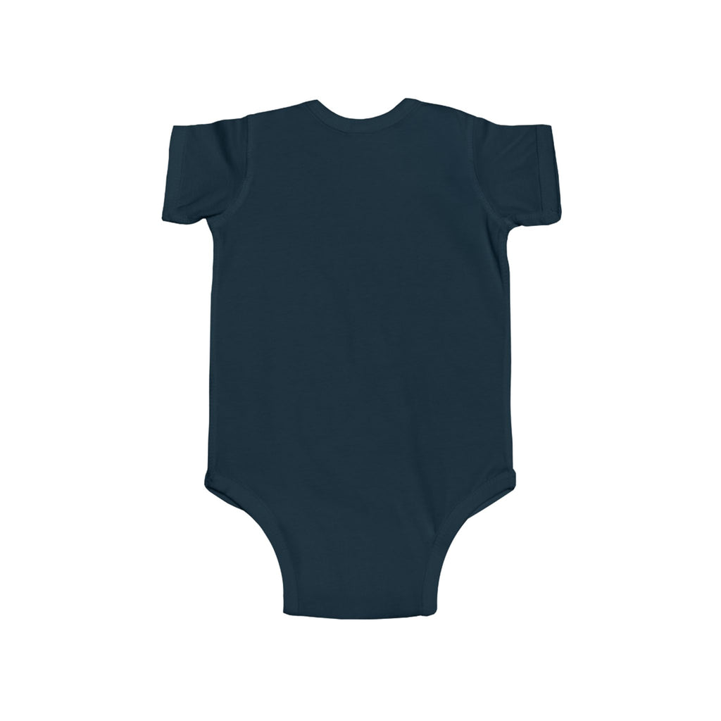 Faith-Inspired Infant Bodysuit – “God Is Within Her; She Will Not Fall” (Psalm 46:5) | Christian Baby Gift, Soft Cotton Outfit for Newborn Girls