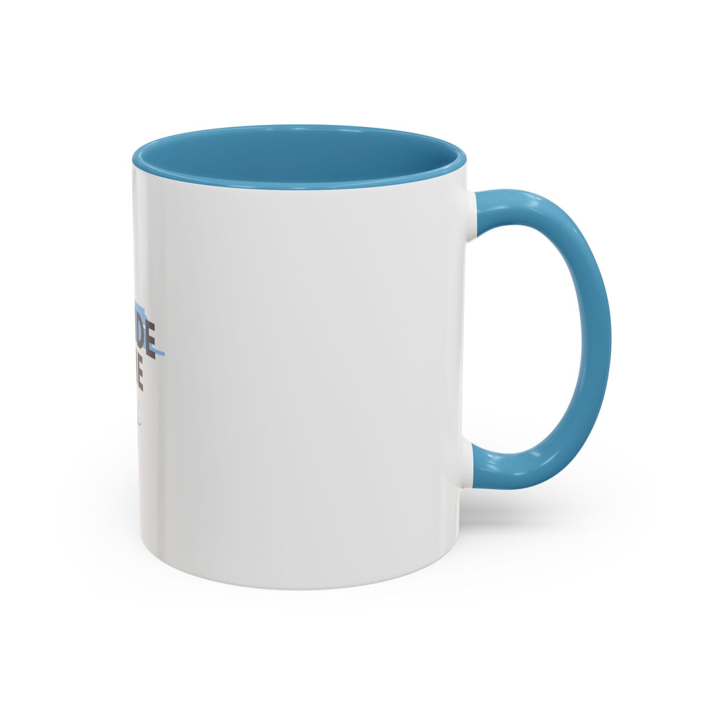 God Will Provide for Me Accent Coffee Mug — Mark 11:24 Christian Scripture Mug (11oz & 15oz)