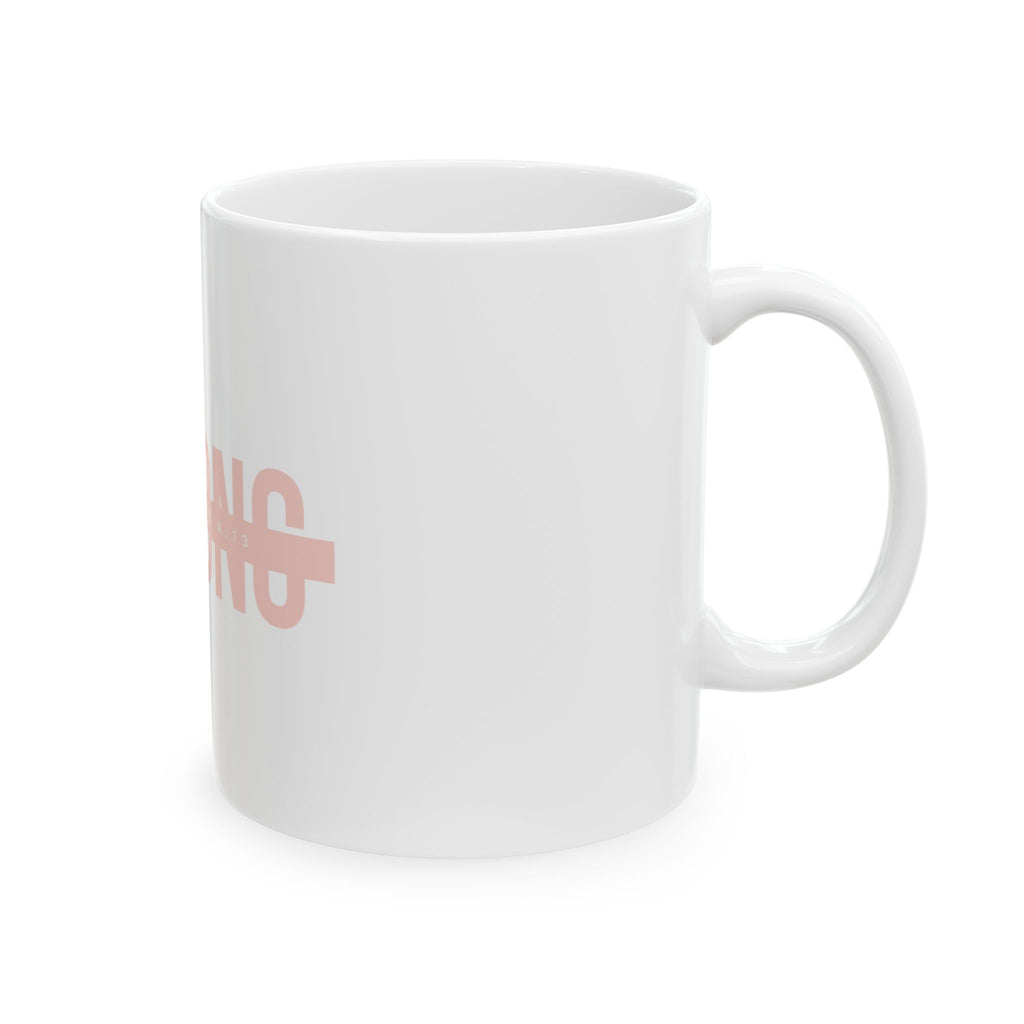 I Am Strong Ceramic Mug – Christian Scripture Coffee Cup (Philippians 4:13) | Faith Inspirational Mug (11oz/15oz)