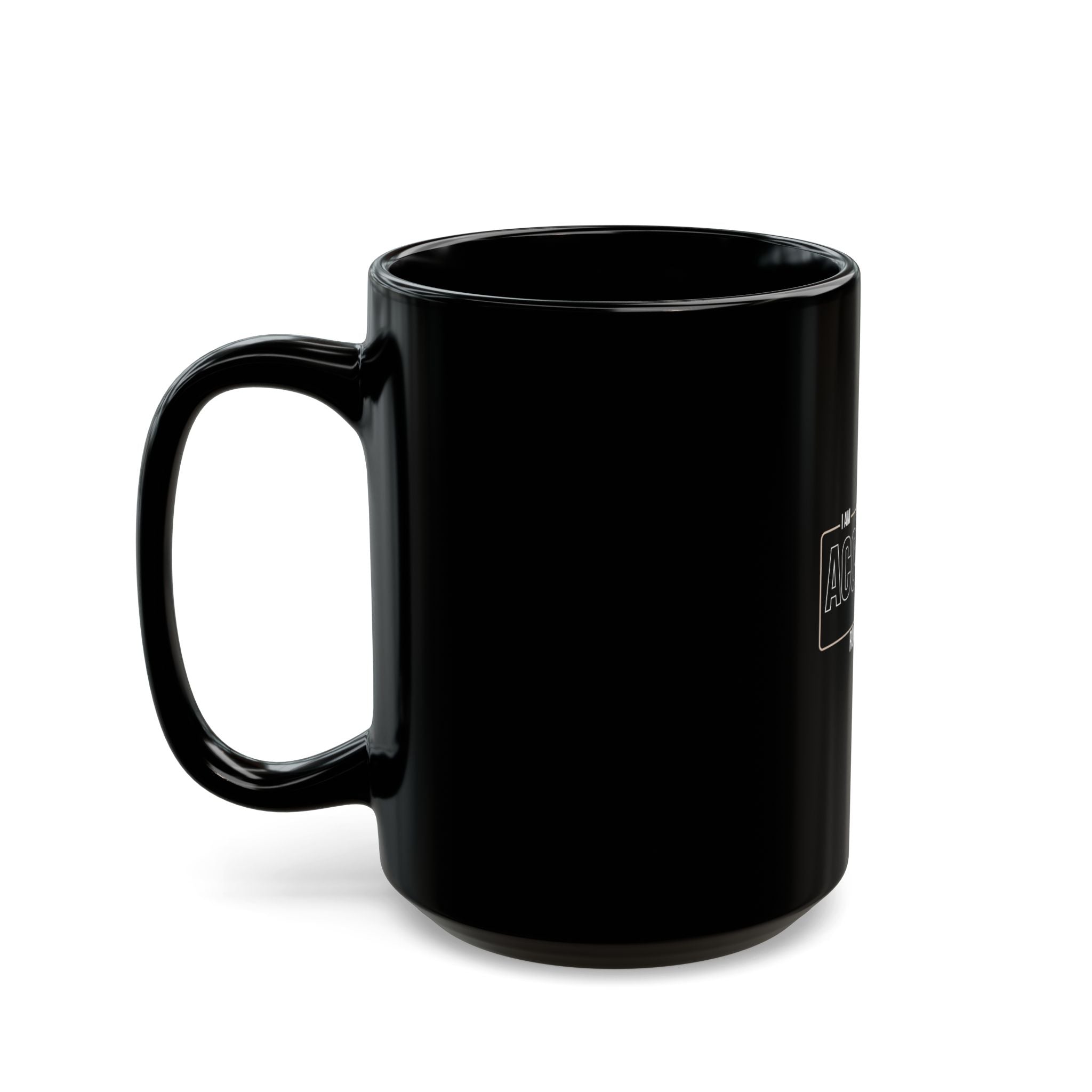 “I Am Accepted” Christian Ceramic Mug – Romans 15:7 Scripture Coffee Cup (11oz & 15oz) – Faith-Inspired Gift