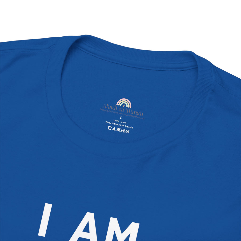 I Am Blessed Christian T-Shirt — Deuteronomy 28:11 Scripture Faith Tee (2)
