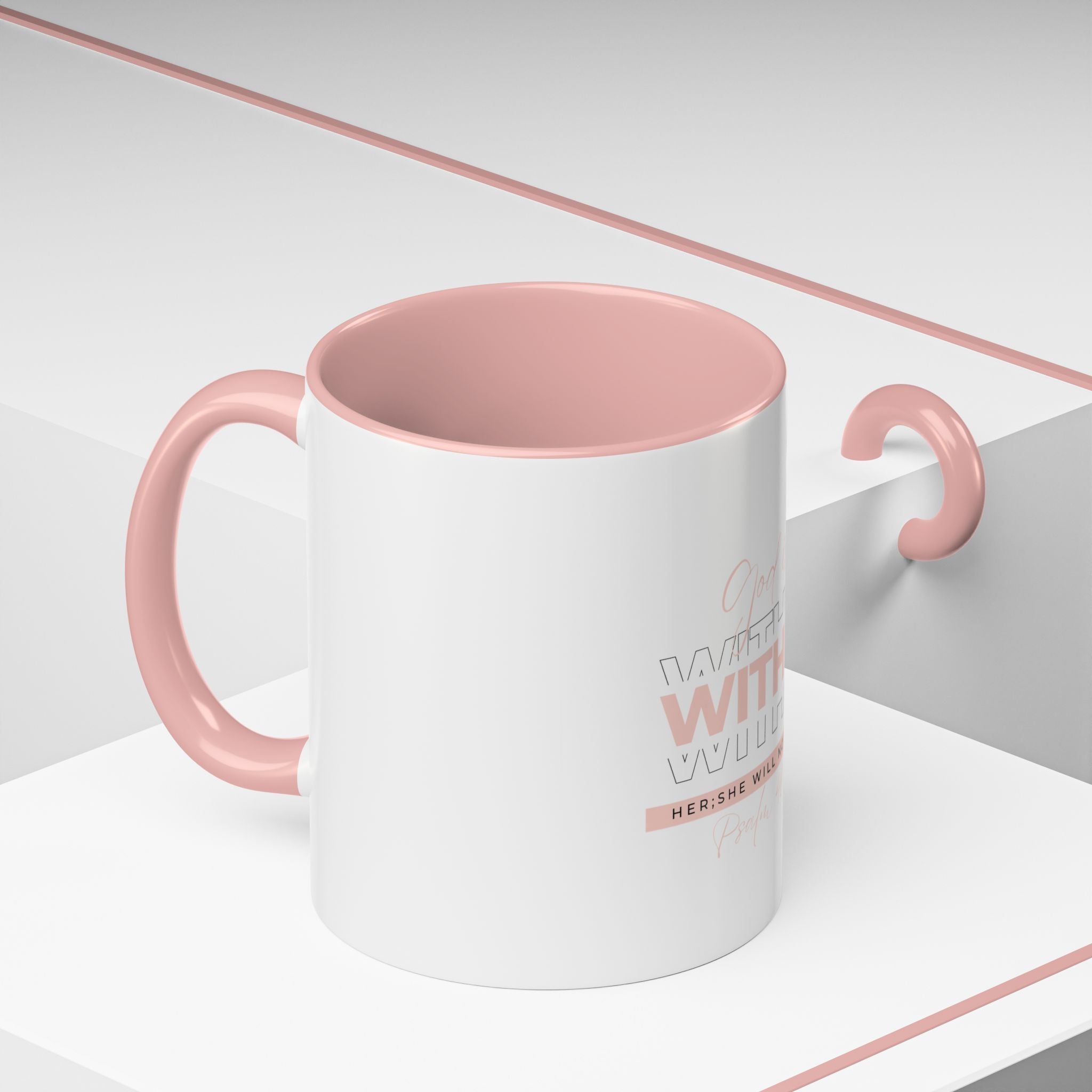 God Is Within Her Christian Accent Mug – Psalm 46:5 Faith-Inspired Coffee Cup (11oz & 15oz)