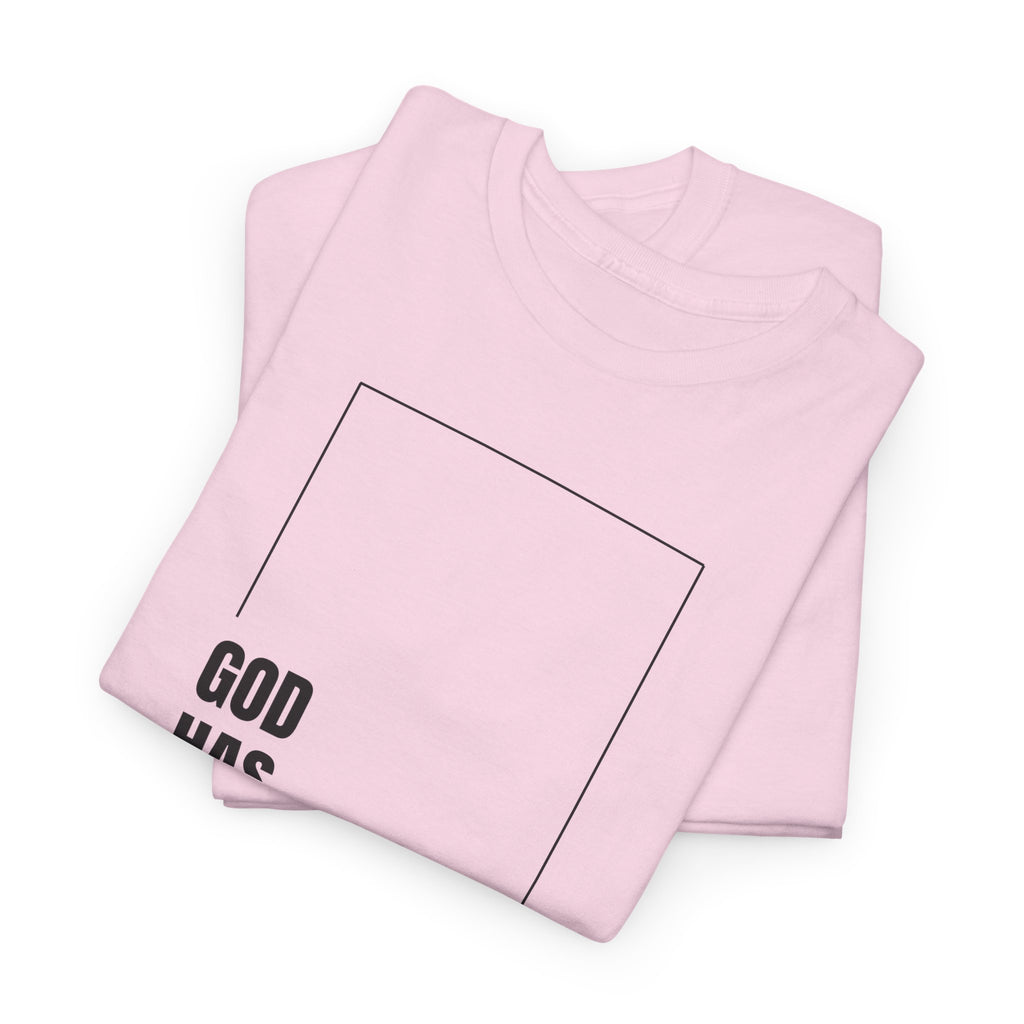 God Has Helped Me Christian T-Shirt – 2 Corinthians 6:2 Faith Tee | Unisex Heavy Cotton Shirt