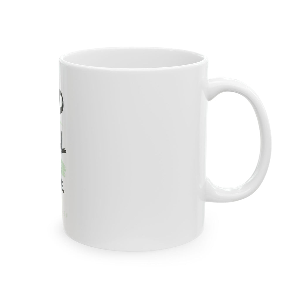 God Will Provide for Me Christian Mug – Mark 11:24 Faith Ceramic Coffee Cup (11oz & 15oz)