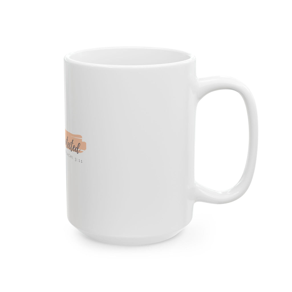 “Covered & Protected” Christian Ceramic Mug – Malachi 3:11 Scripture Coffee Cup (11oz & 15oz)