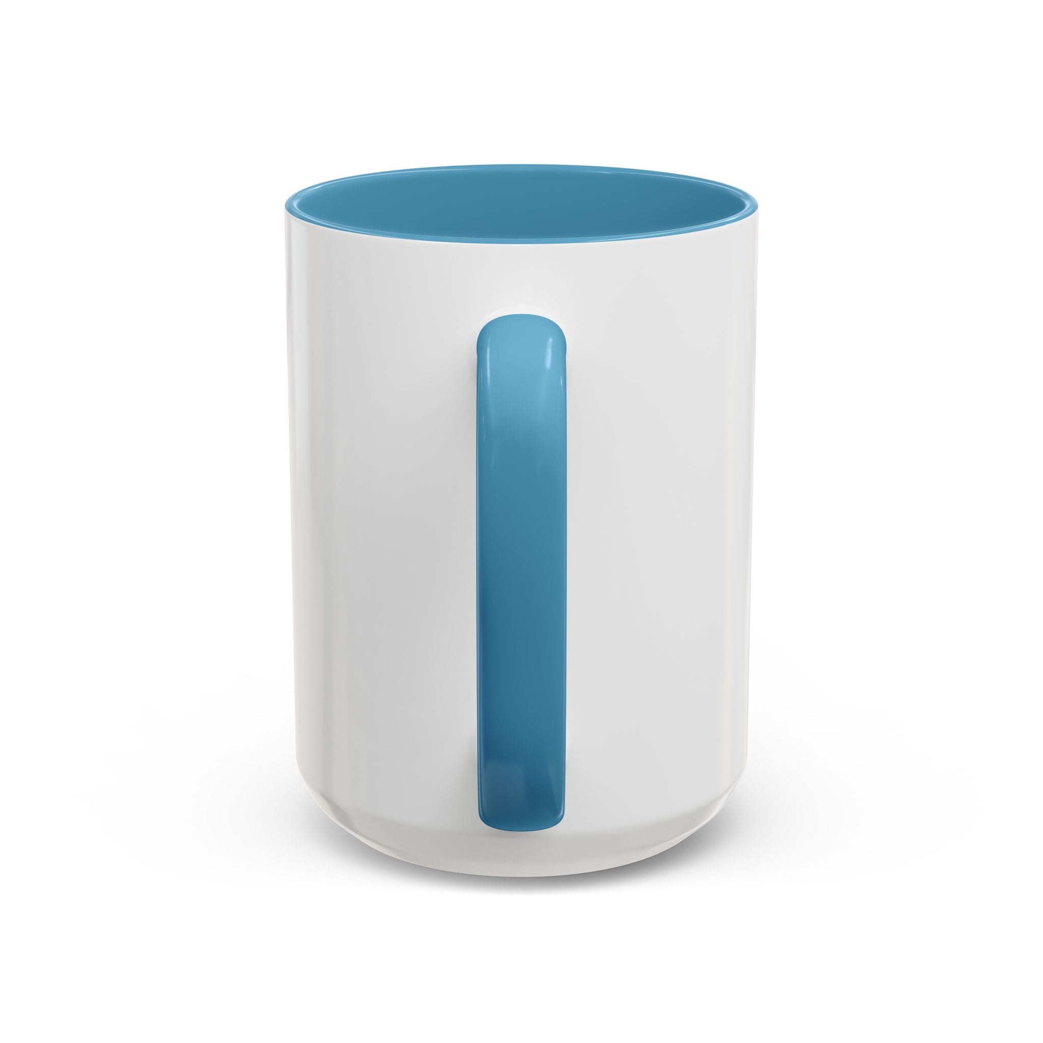God Will Provide for Me Accent Coffee Mug — Mark 11:24 Christian Scripture Mug (11oz & 15oz)