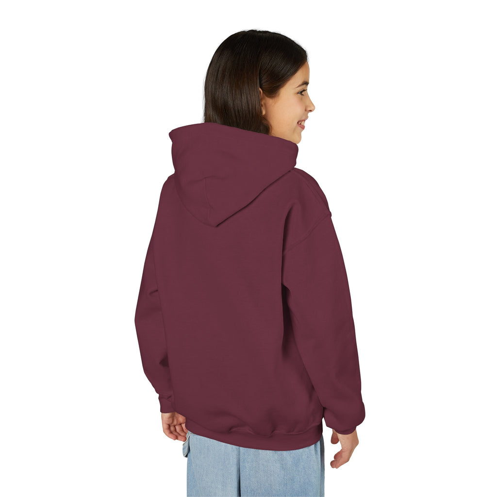 God Is Within Her Youth Hoodie — Psalm 46:5 Christian Hoodie for Girls | Inspirational Faith-Based Kids Pullover