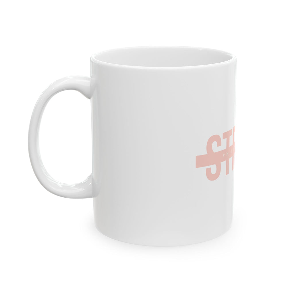 I Am Strong Ceramic Mug – Christian Scripture Coffee Cup (Philippians 4:13) | Faith Inspirational Mug (11oz/15oz)