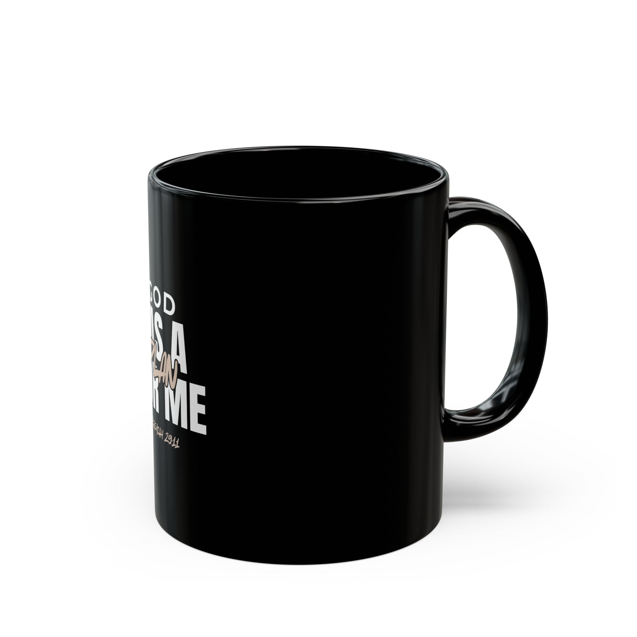 God Has a Plan for Me Mug – Jeremiah 29:11 Christian Ceramic Coffee Mug (11oz & 15oz) | Faith Gift