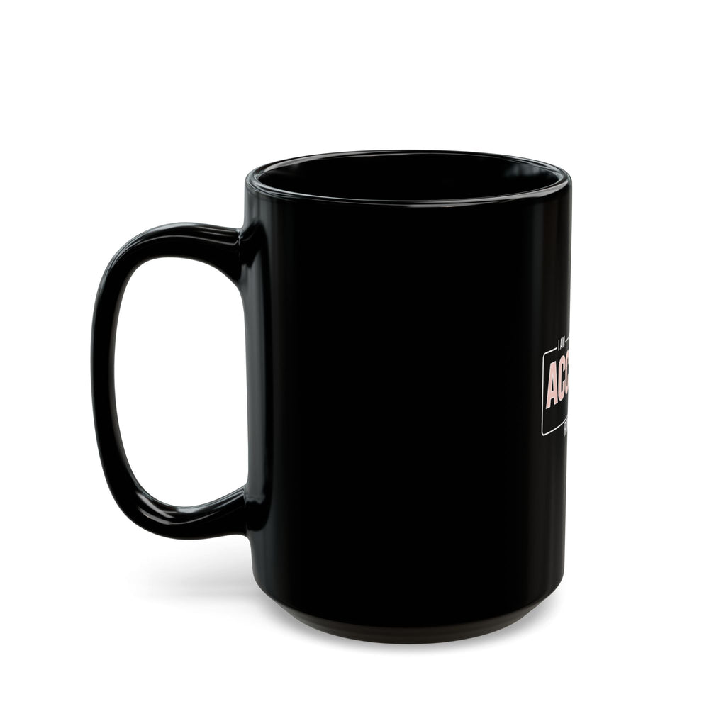 “I Am Accepted” Christian Ceramic Mug – Romans 15:7 Scripture Coffee Cup (11oz & 15oz) – Faith-Inspired Gift