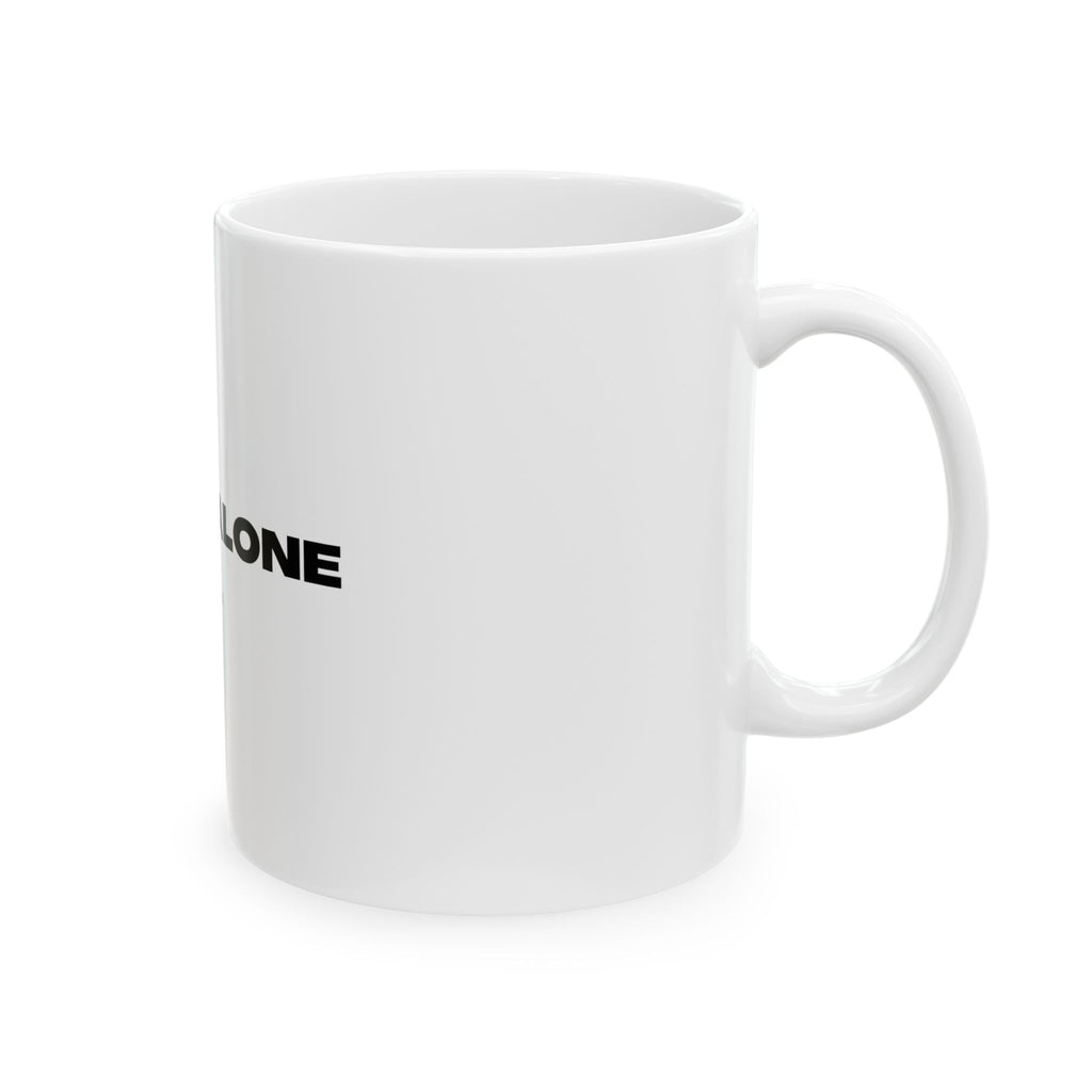 I Am Not Alone Mug – Isaiah 43:2 Christian Scripture Ceramic Coffee Cup | Faith-Inspired Mug (11oz / 15oz)