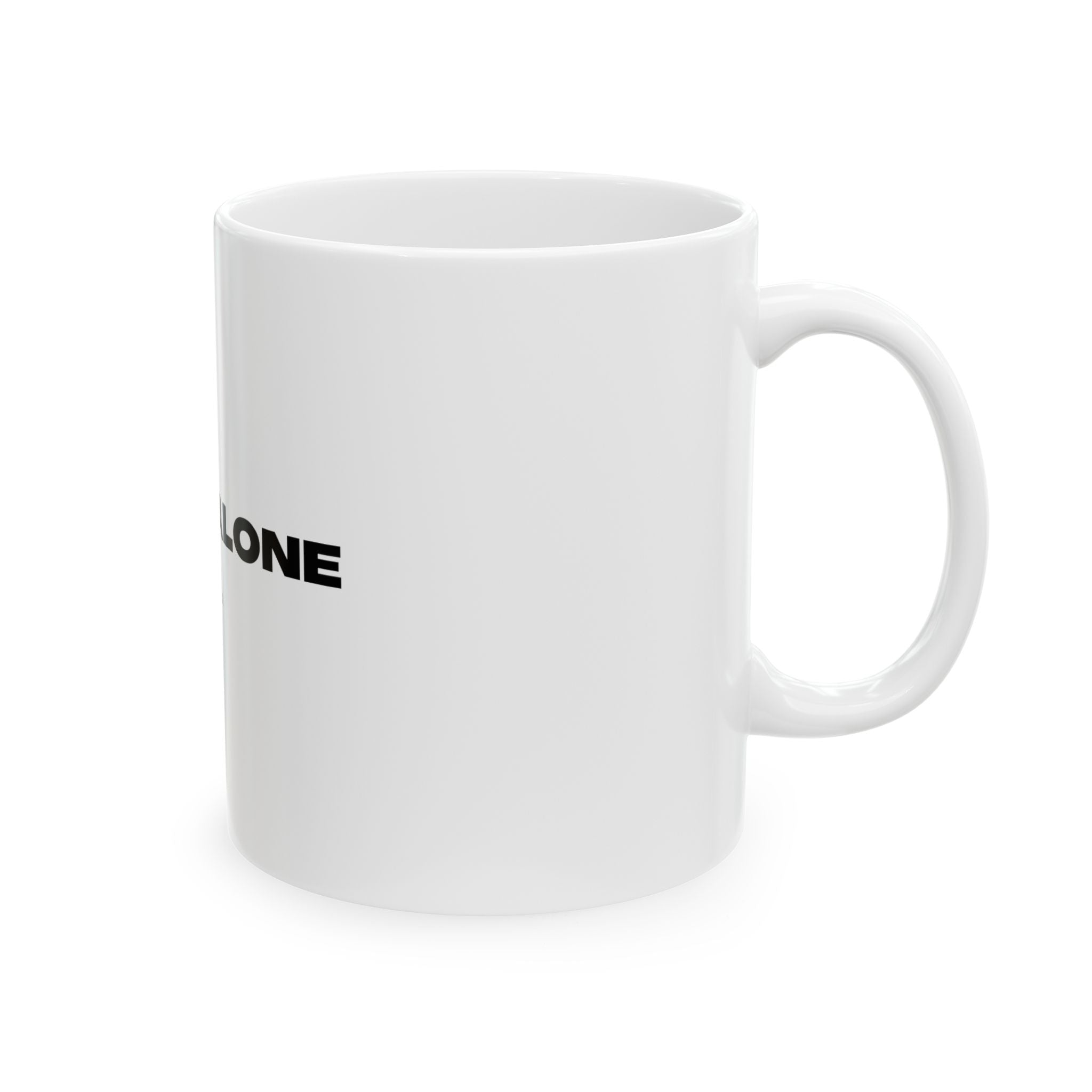 I Am Not Alone Mug – Isaiah 43:2 Christian Scripture Ceramic Coffee Cup | Faith-Inspired Mug (11oz / 15oz)