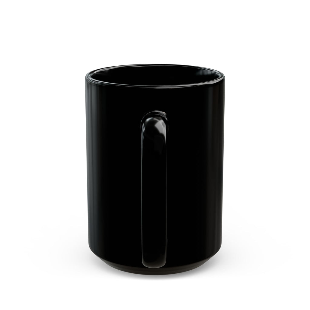 I Am Not Alone Black Mug – Isaiah 43:2 Christian Scripture Coffee Cup | Faith-Based Ceramic Mug (11oz / 15oz)