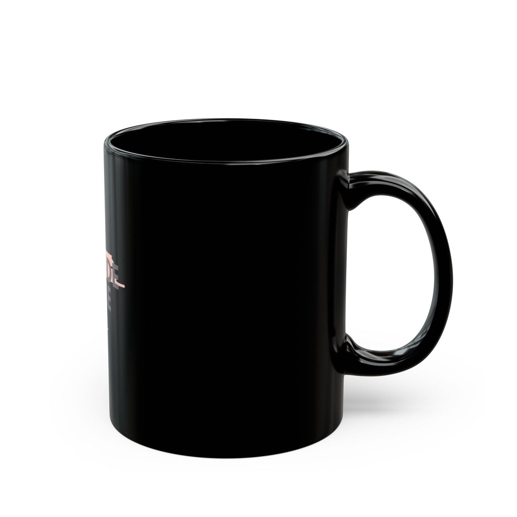 God Will Provide for Me Christian Black Ceramic Mug — Mark 11:24 Scripture Coffee Mug (11oz & 15oz)
