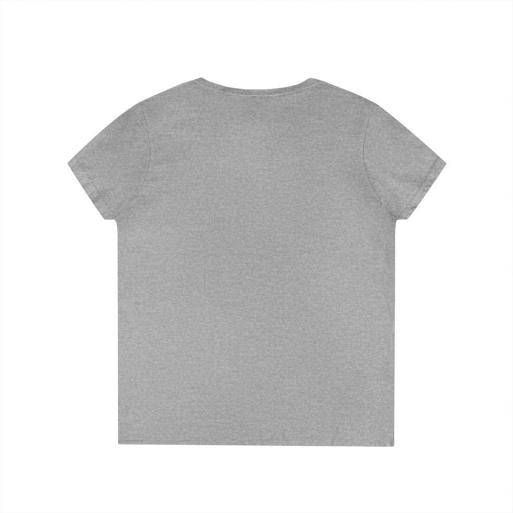 I Am Fruitful V-Neck T-Shirt – Christian Women’s Faith Tee (Exodus 23:26 Scripture)