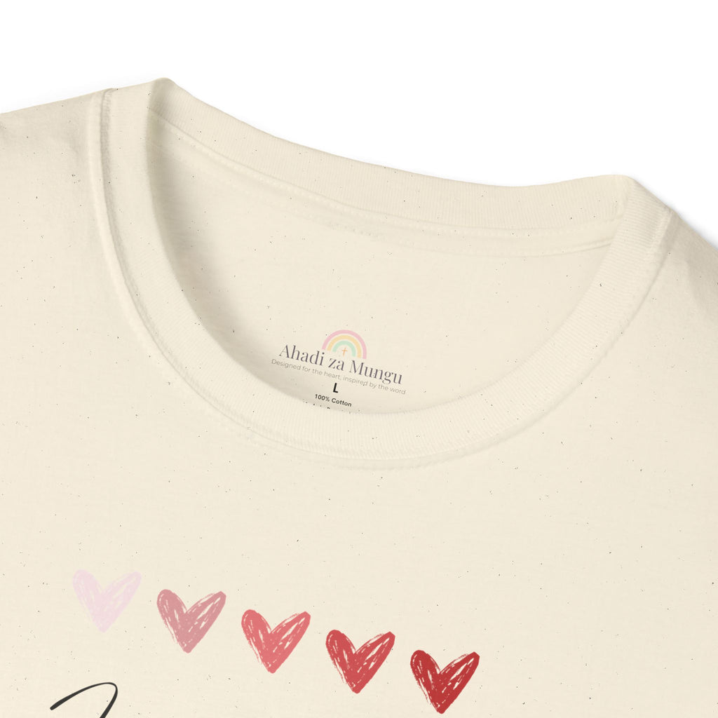 I Am Loved T-Shirt – 1 John 3:1 Christian Scripture Tee | Faith-Based Inspirational Shirt
