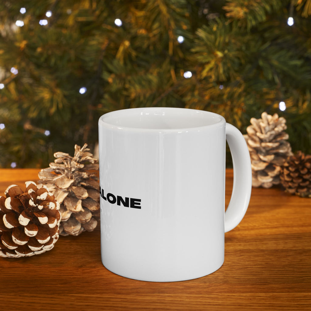 I Am Not Alone Mug – Isaiah 43:2 Christian Scripture Ceramic Coffee Cup | Faith-Inspired Mug (11oz / 15oz)