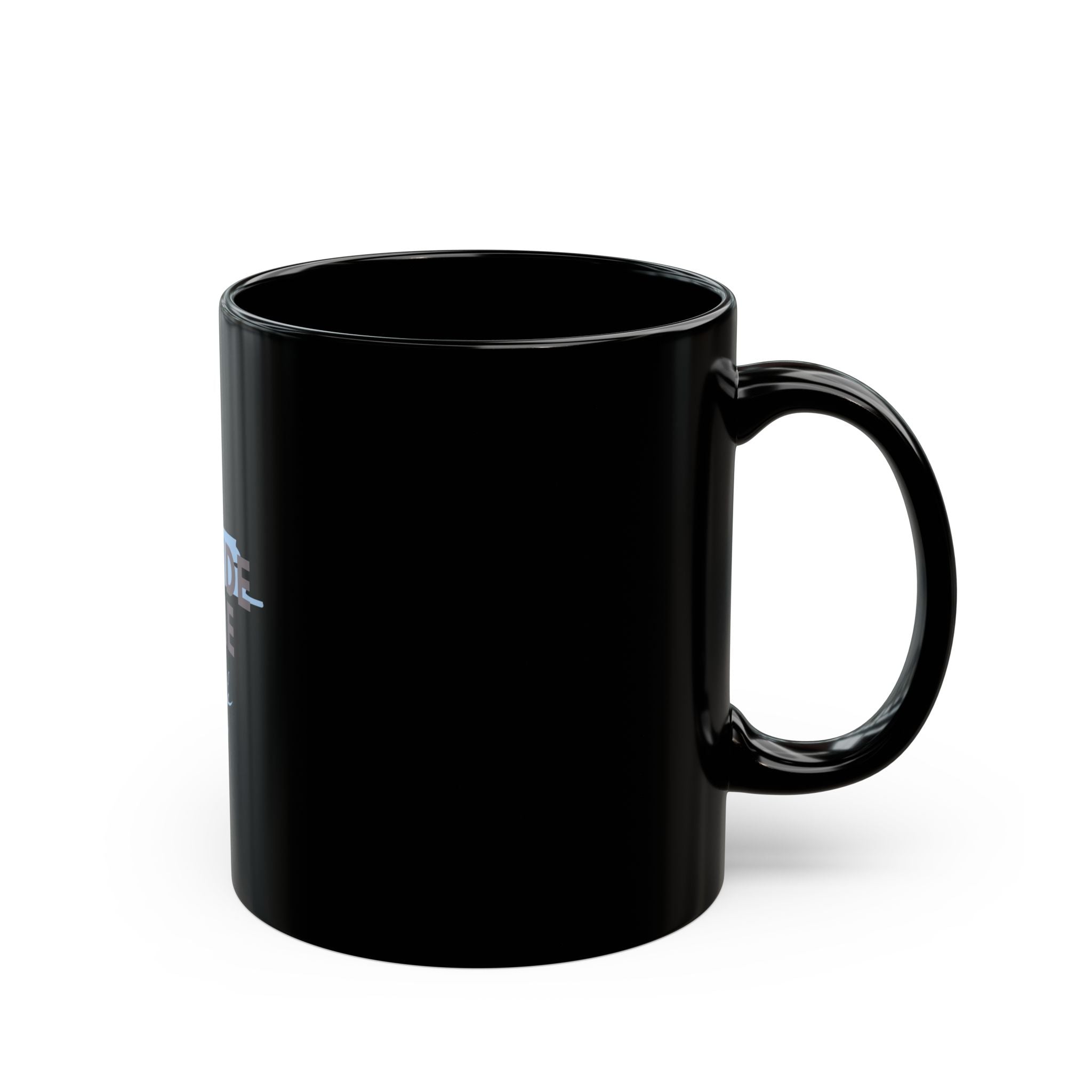 God Will Provide for Me Christian Black Ceramic Mug — Mark 11:24 Scripture Coffee Mug (11oz & 15oz)