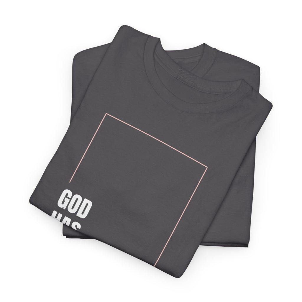 God Has Helped Me Christian T-Shirt – 2 Corinthians 6:2 Faith Tee | Unisex Heavy Cotton Shirt