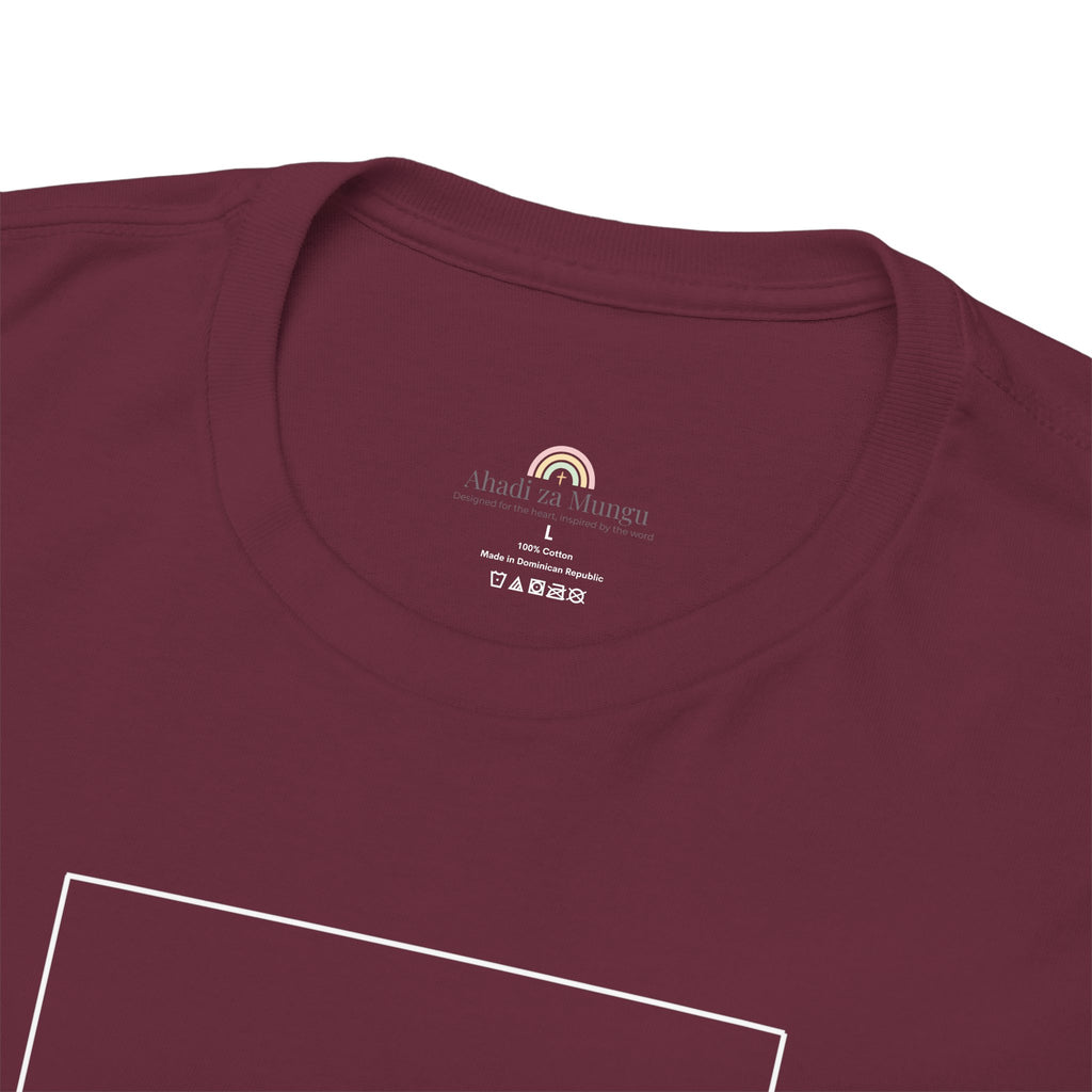 God Has Helped Me Christian T-Shirt – 2 Corinthians 6:2 Faith Tee | Unisex Heavy Cotton Shirt
