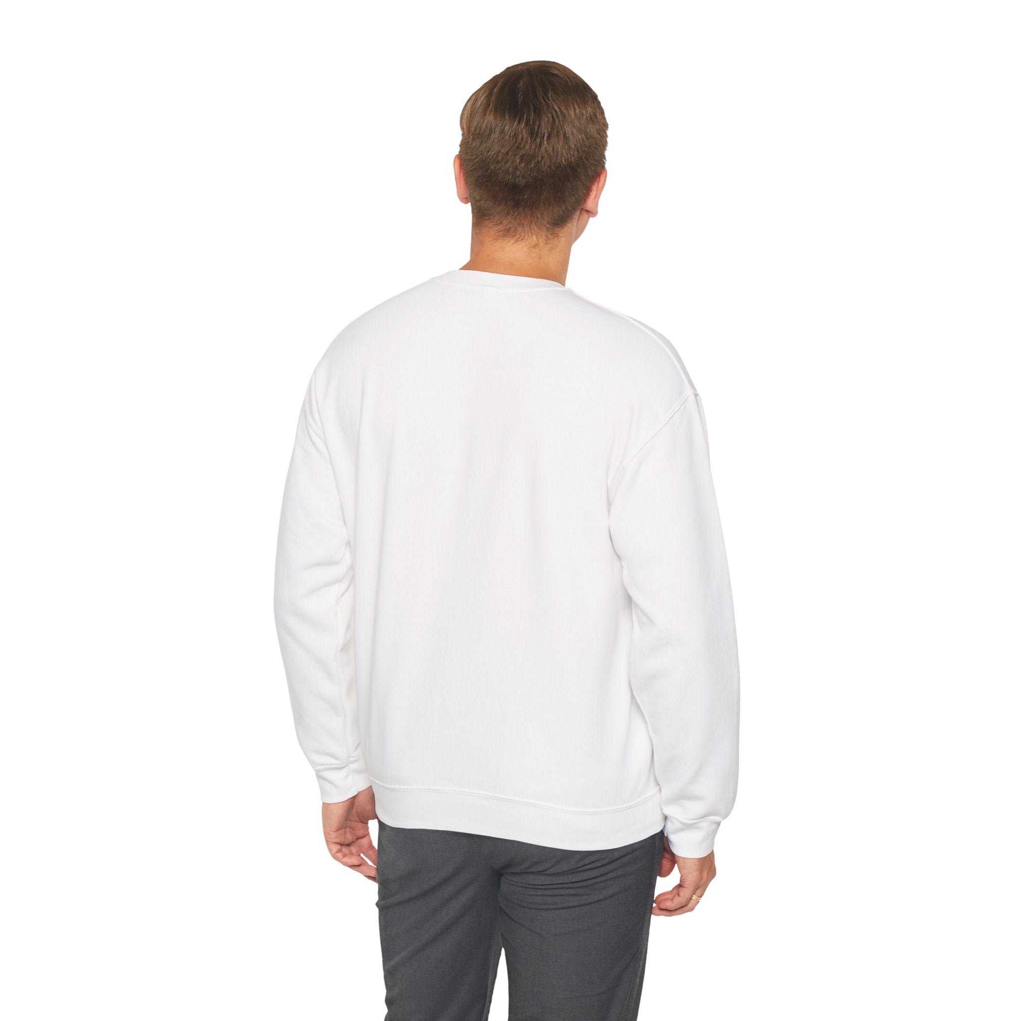 Saved & Loved Crewneck Sweatshirt — Psalm 91:16 Christian Faith Sweatshirt
