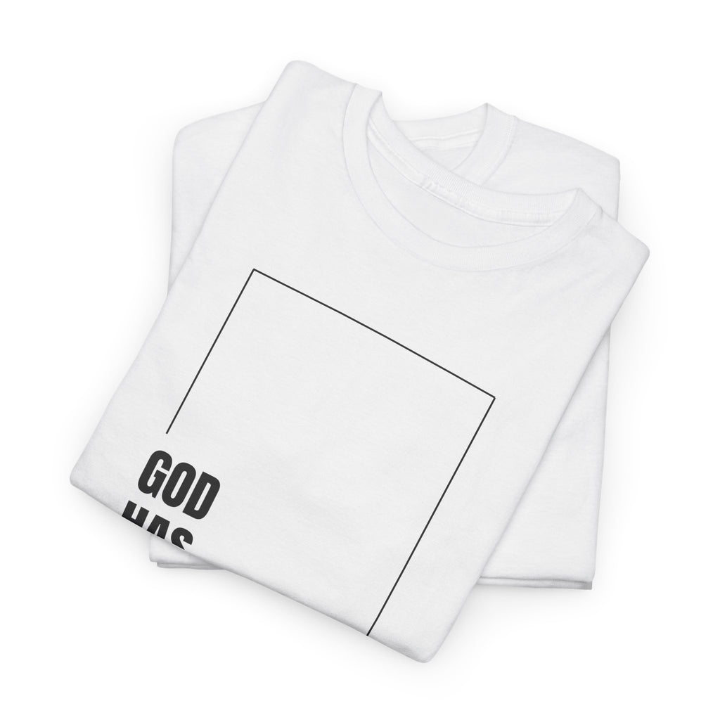 God Has Helped Me Christian T-Shirt – 2 Corinthians 6:2 Faith Tee | Unisex Heavy Cotton Shirt