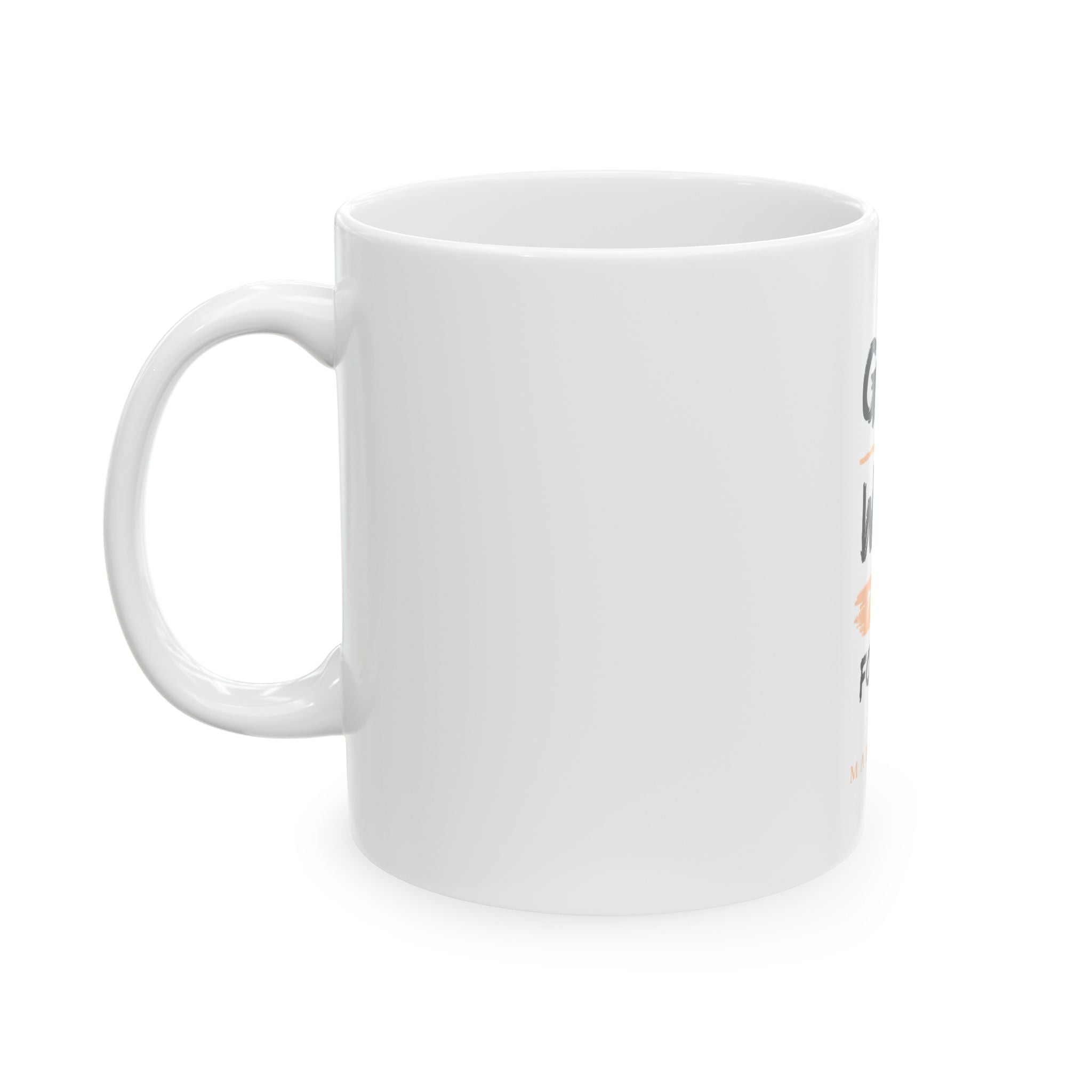 God Will Provide for Me Christian Mug – Mark 11:24 Faith Ceramic Coffee Cup (11oz & 15oz)