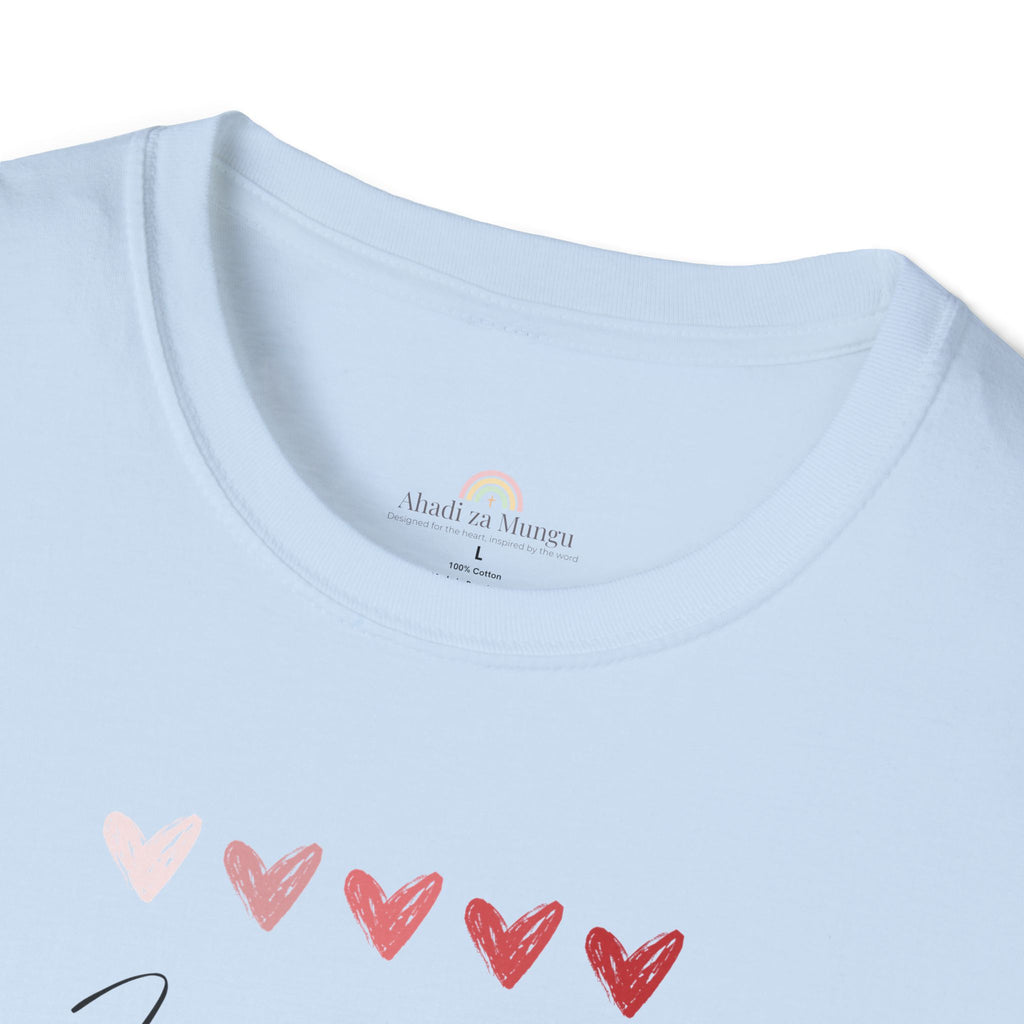 I Am Loved T-Shirt – 1 John 3:1 Christian Scripture Tee | Faith-Based Inspirational Shirt