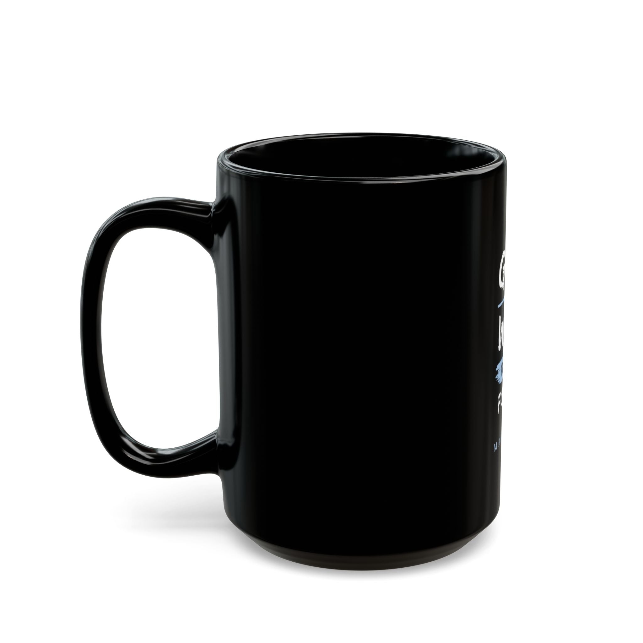 God Will Provide Christian Black Mug – Mark 11:24 Faith Coffee Cup (11oz & 15oz)