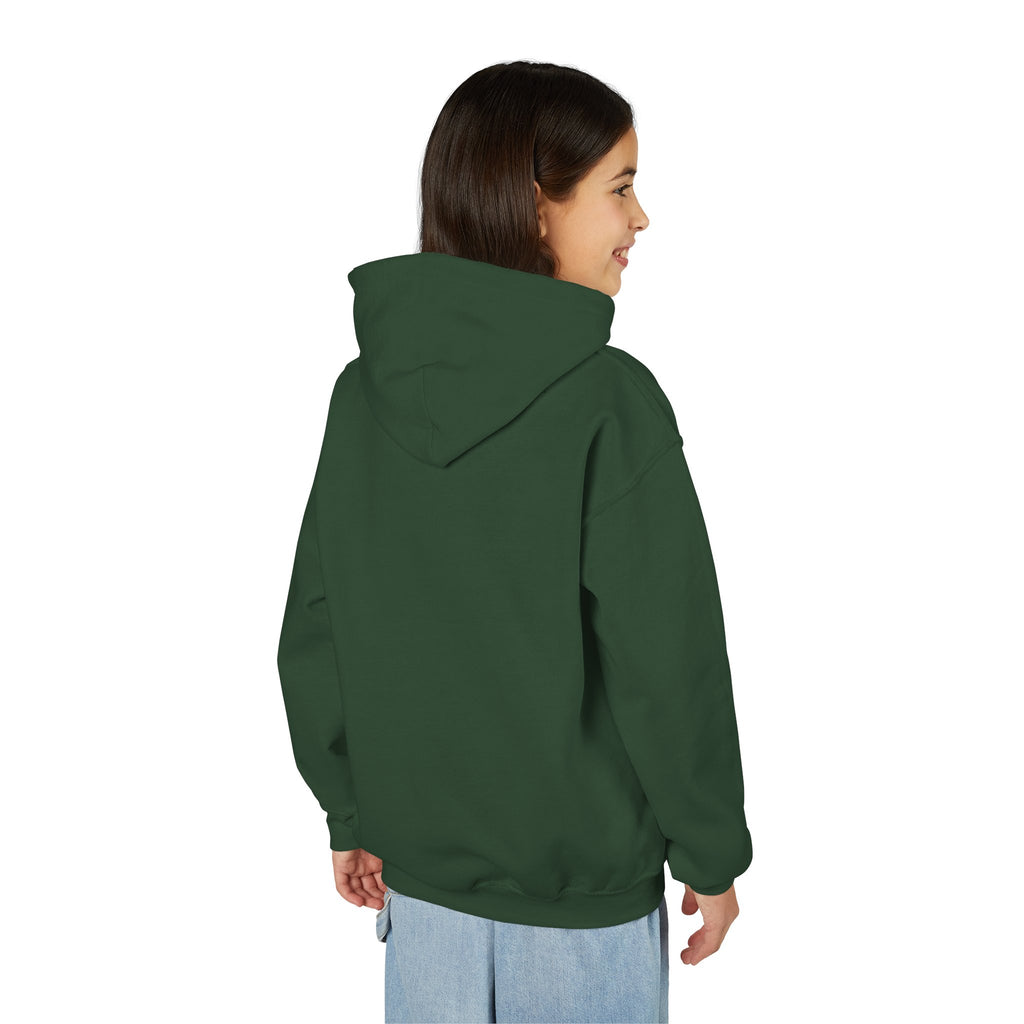 God Is Within Her Youth Hoodie — Psalm 46:5 Christian Hoodie for Girls | Inspirational Faith-Based Kids Pullover