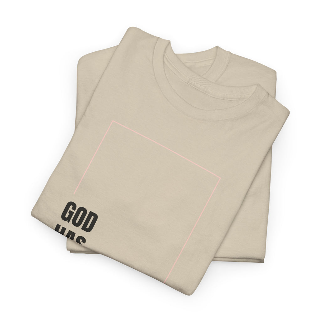 God Has Helped Me Christian T-Shirt – 2 Corinthians 6:2 Faith Tee | Unisex Heavy Cotton Shirt