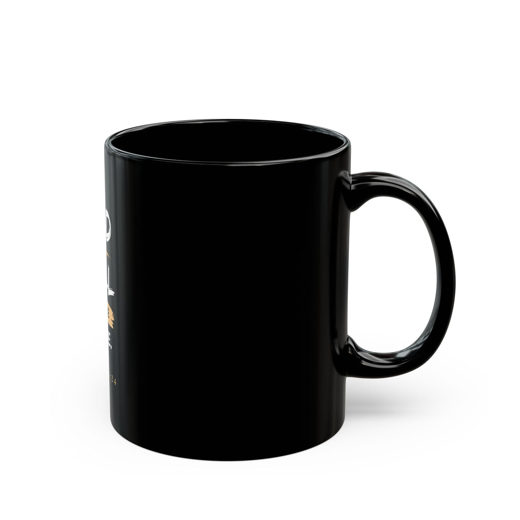 God Will Provide Christian Black Mug – Mark 11:24 Faith Coffee Cup (11oz & 15oz)