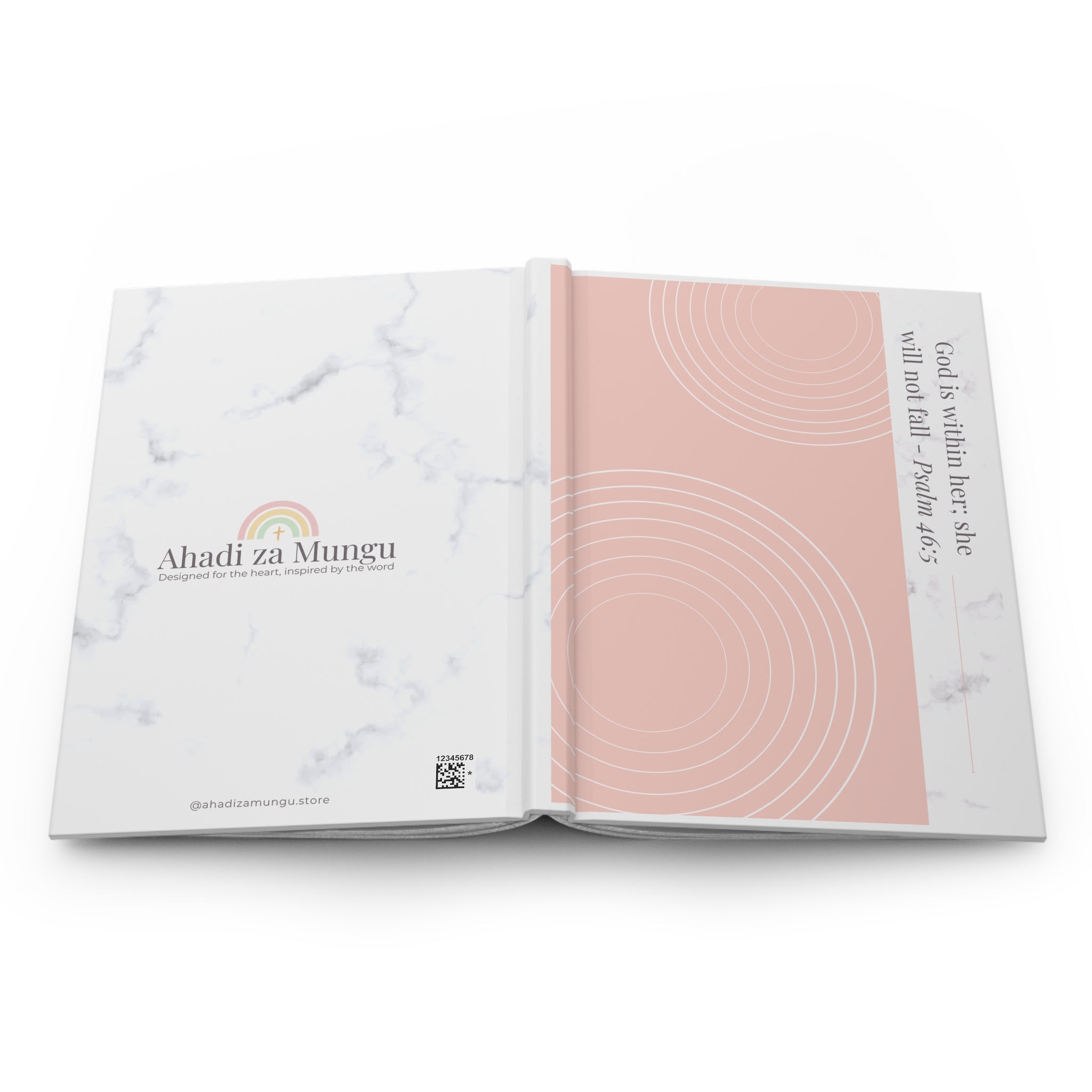 God Is Within Her Journal — Psalm 46:5 Christian Hardcover Prayer Journal for Women | Faith-Based Notebook