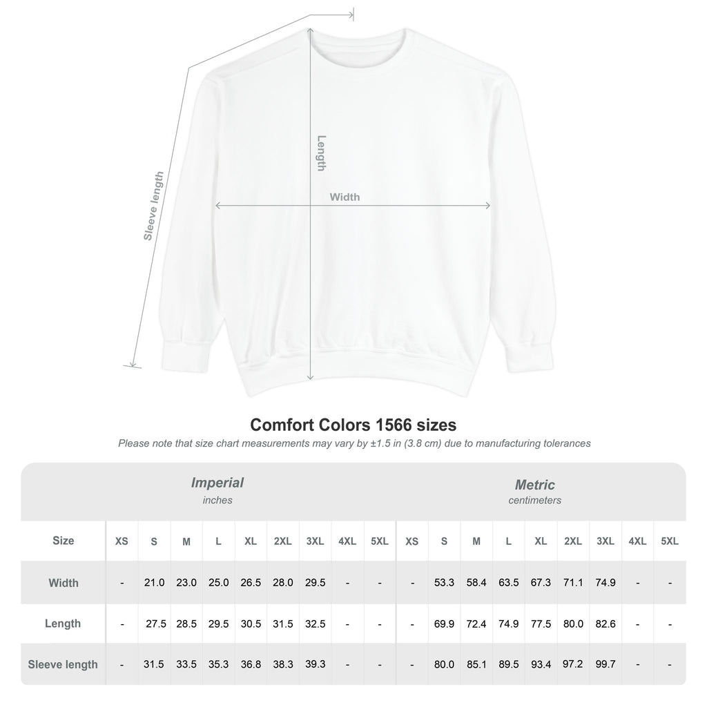 I Am Blessed Sweatshirt – Psalm 84:4 Christian Inspirational Crewneck (Garment-Dyed)